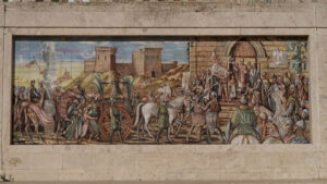 Particolare della decorazione