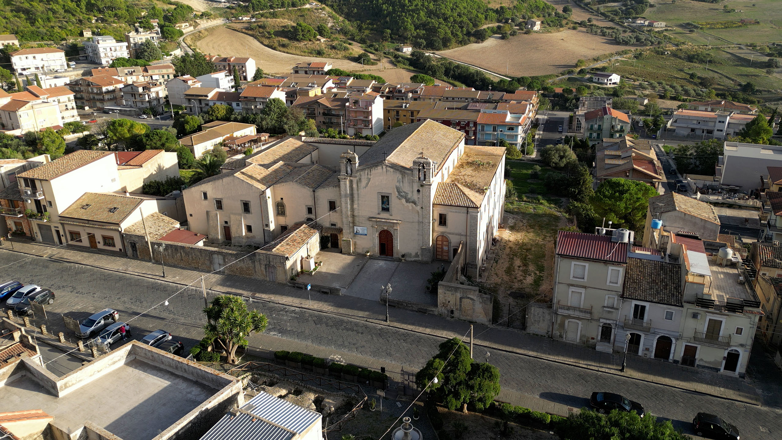 Il convento dall'alto