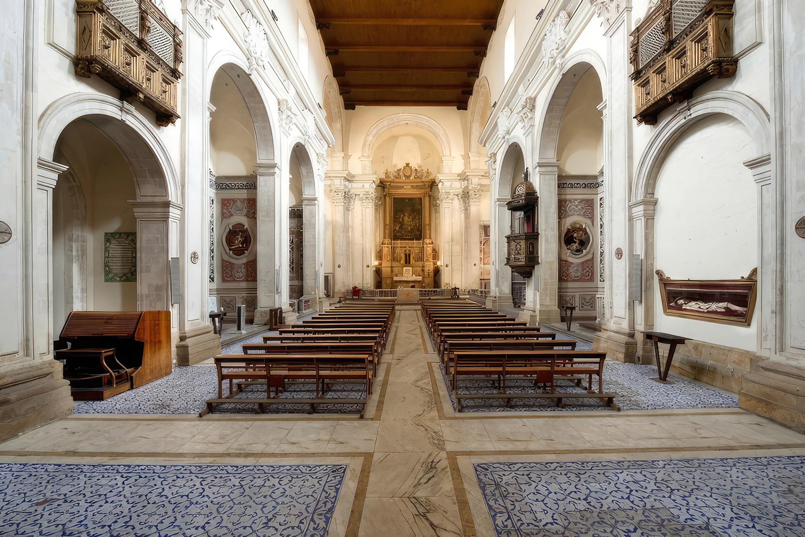 Interno della chiesa